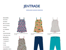 Tablet Screenshot of jentrade.net